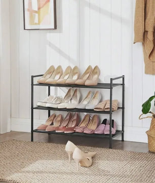 Stapelbaar Schoenrek met 3 etages - Organiseer uw schoenen efficiënt