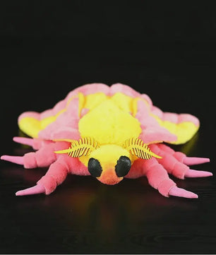 Kawaii Pluche Rose Maple Moth Pop - Schattig Insect Speelgoed Cadeau