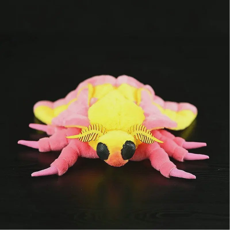 Kawaii Pluche Rose Maple Moth Pop - Schattig Insect Speelgoed Cadeau
