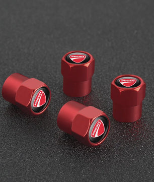 4x Aluminium Ventieldopjes voor Ducati - Stofvrij & Stijlvol