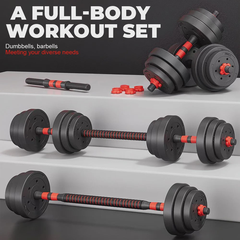 Verstelbare Dumbbell Set 25kg - Zandgevuld voor Krachttraining Thuis