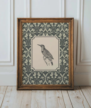 Retro Insect Canvas Print: Libelle, Bij & Kolibrie Poster voor Farmhouse & Moderne Decoratie