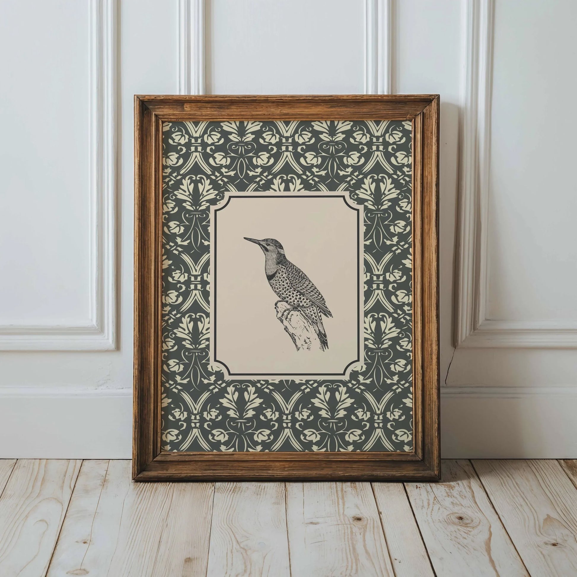 Retro Insect Canvas Print: Libelle, Bij & Kolibrie Poster voor Farmhouse & Moderne Decoratie