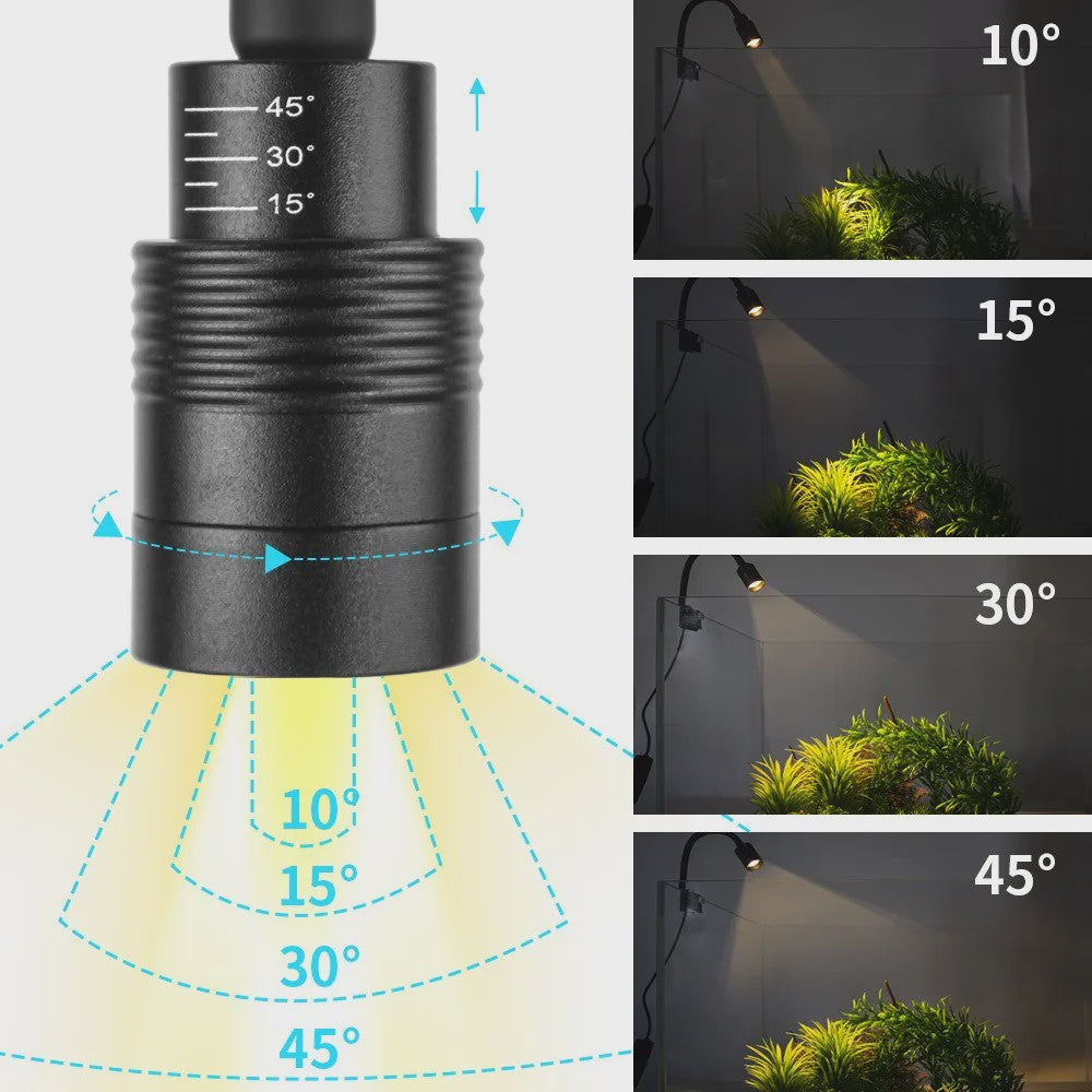 Super Slim LED Aquarium Lamp - Groeilicht voor Planten & Vissen - USB 5V 3W