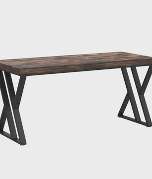 Modern 140cm Bureau met Z-Poot - Robuust Computerbureau voor Thuiswerken