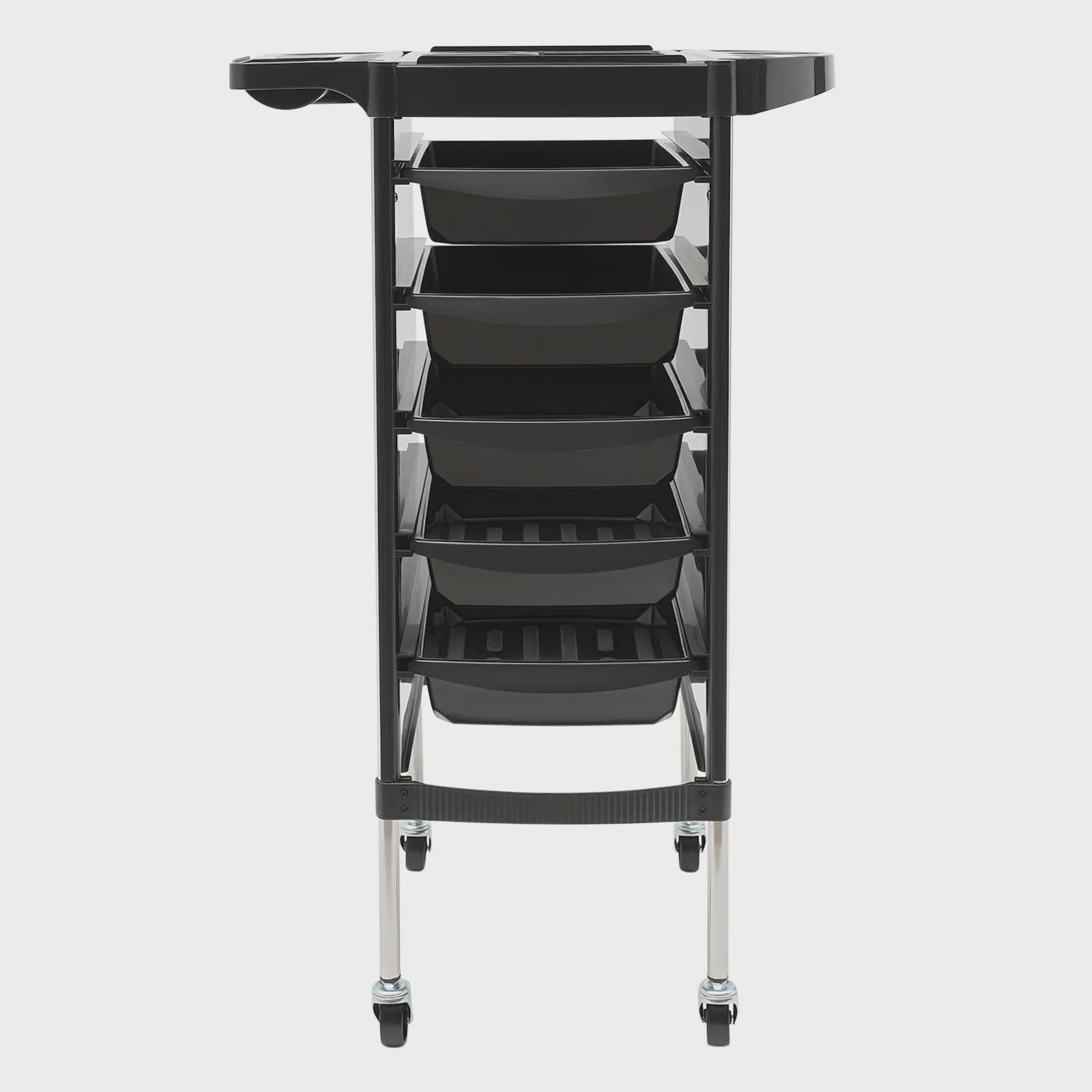 6-Laags Salon Trolley met Wielen - Ideaal voor Kappers, Schoonheidssalons & Dierenwinkels