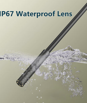 Waterdichte Endoscoop Camera 7mm met USB & Type-C | Flexibel & 6 LED's | Android/PC Inspectie
