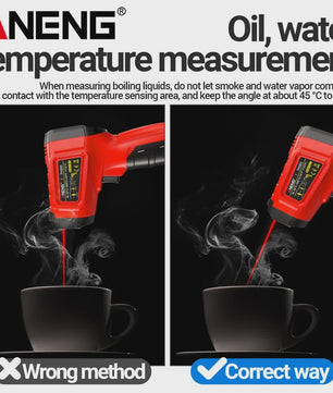 ANENG TH203 Infrarood Thermometer -50°C tot 600°C Contactloze Pyrometer