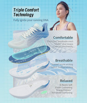 Onemix 2026 Wind Wings Hardloopschoenen - Ademend, Lichtgewicht & Comfortabel voor Mannen en Vrouwen