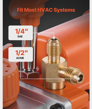SucceBuy Vacuümpomp voor HVAC: 1- & 2-Traps, 3.5-7 CFM
