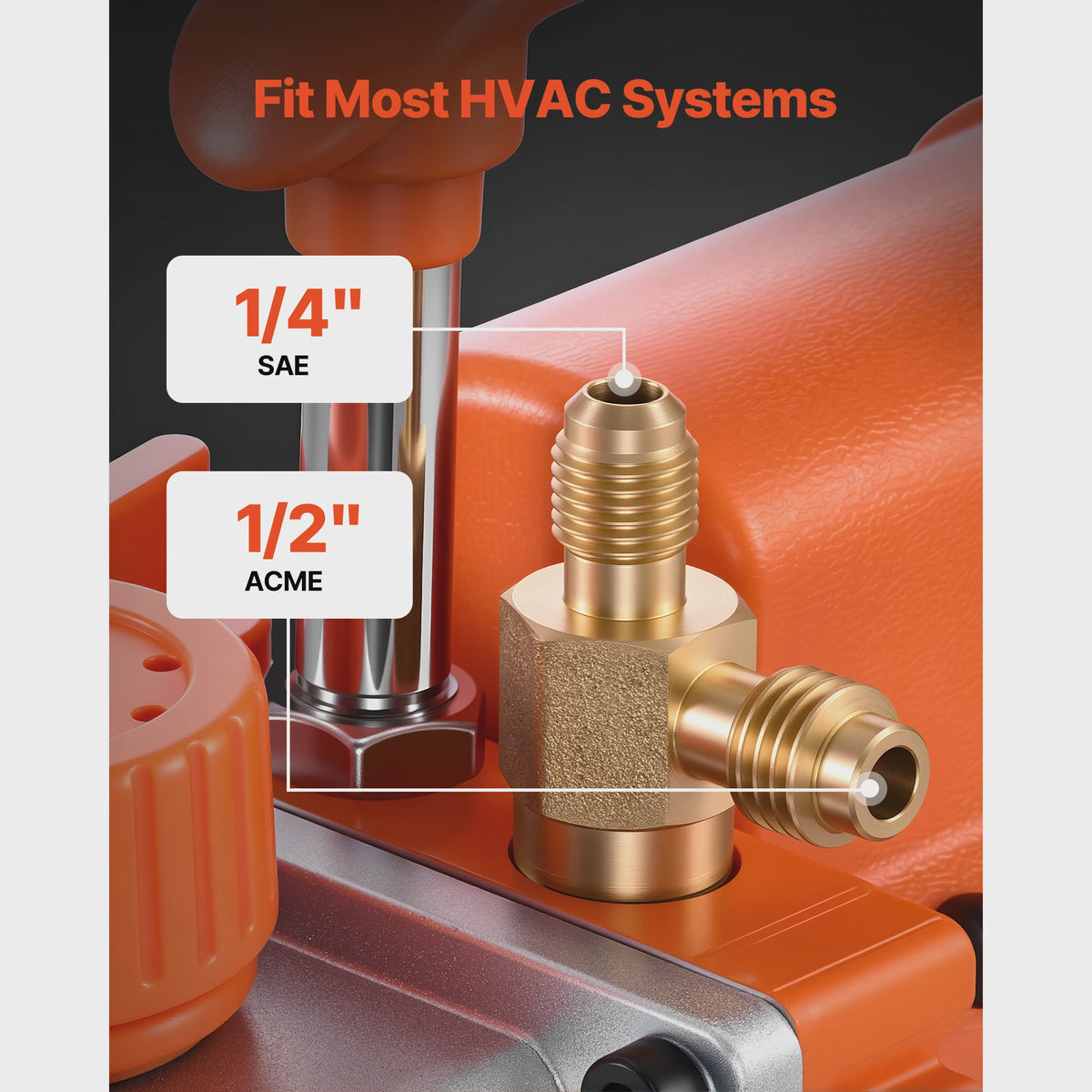 SucceBuy Vacuümpomp voor HVAC: 1- & 2-Traps, 3.5-7 CFM