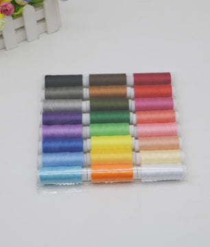 Grote Set Naaigaren in Diverse Kleuren - 36/39 Kleuren Polyester Garen voor Hand en Machine