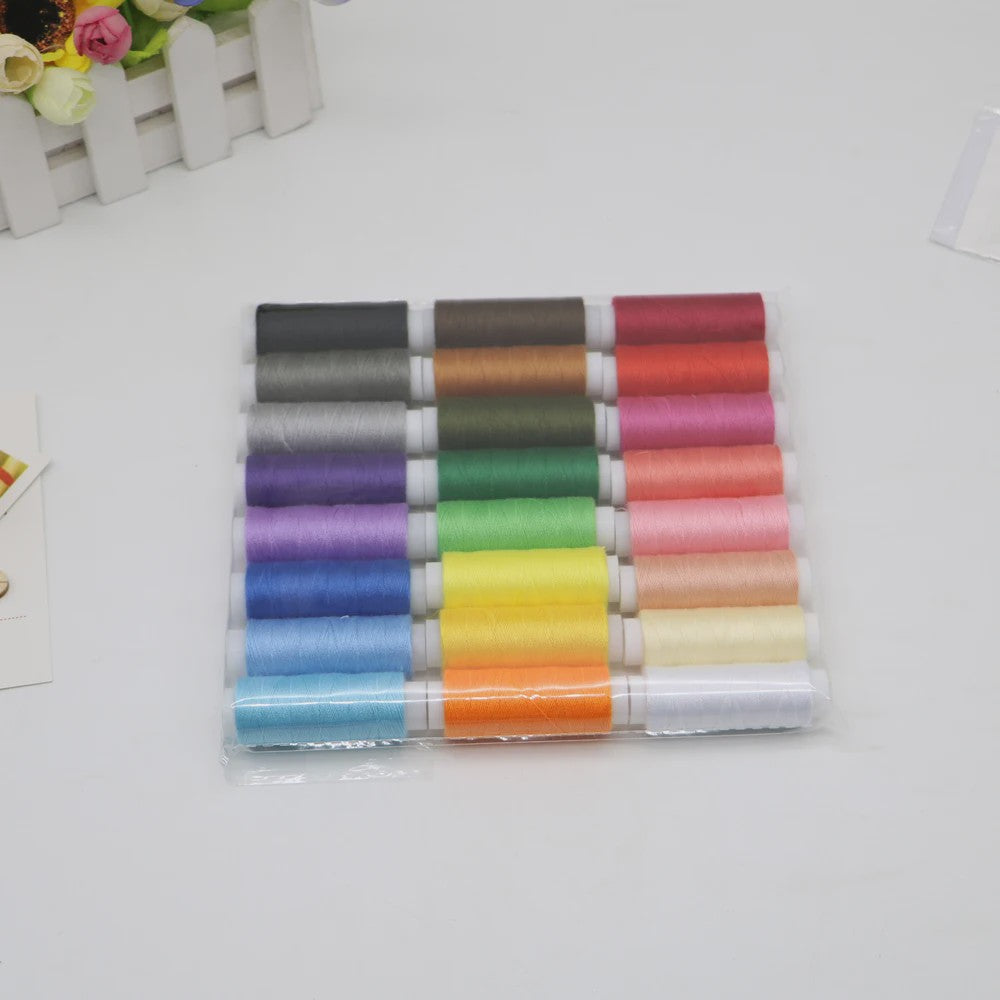 Grote Set Naaigaren in Diverse Kleuren - 36/39 Kleuren Polyester Garen voor Hand en Machine
