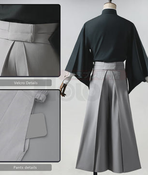 Zenin Naoya Cosplay Kostuum - Anime Kimono Outfit met Hakama Broek voor Halloween & Conventies
