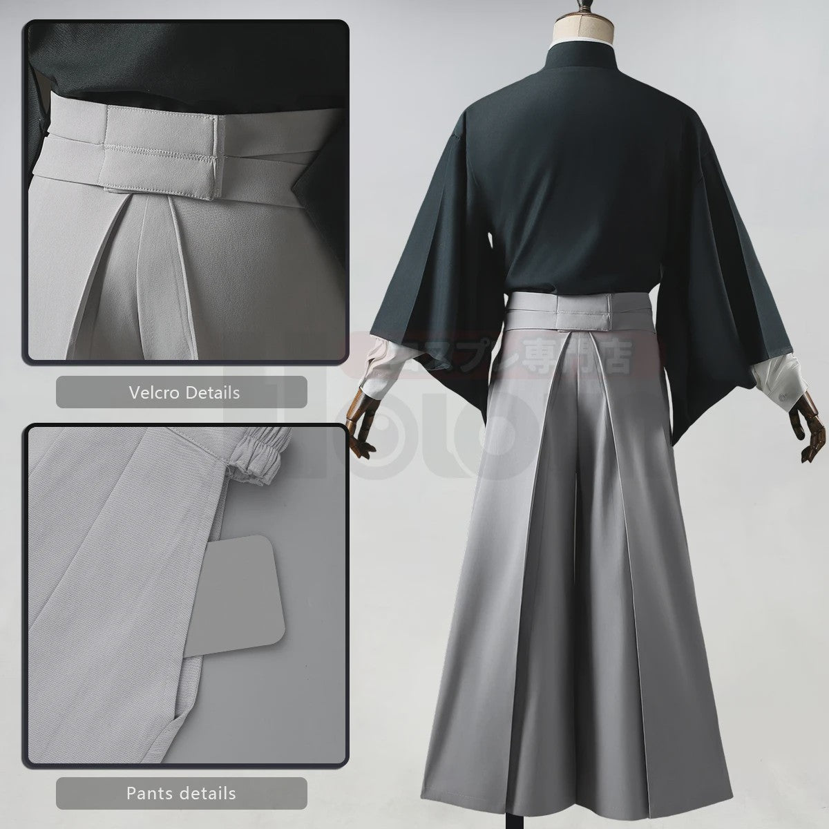 Zenin Naoya Cosplay Kostuum - Anime Kimono Outfit met Hakama Broek voor Halloween & Conventies