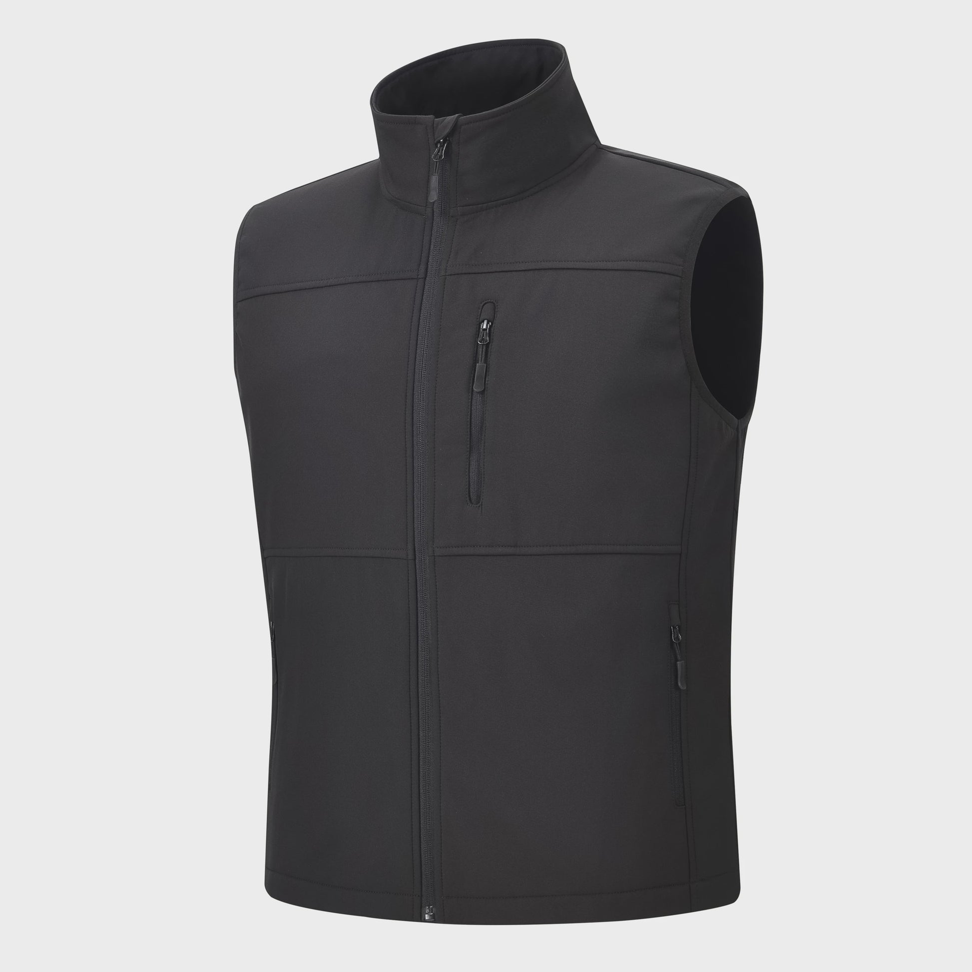 Heren Winddicht Softshell Vest - Comfortabele Mouwloze Sportjas voor Outdoor & Fietsen