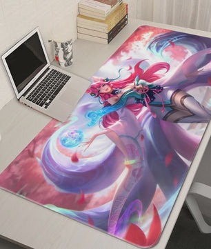 Luxe PU Leer XL Gaming Muismat - Anti-slip Bureau Mat met League of Legends Designs