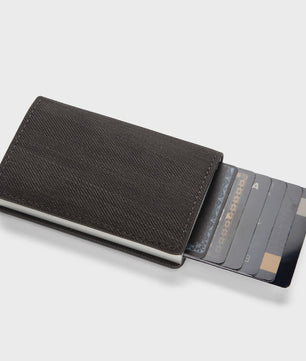 Minimalistische Anti-diefstal RFID Creditcardhouder Portemonnee van PU Leer - Slank & Veilig