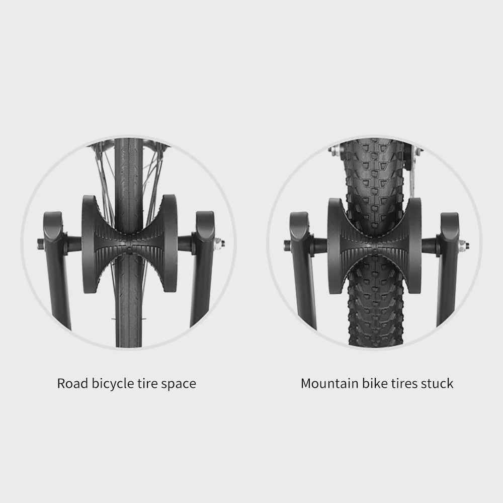 Robuuste Fiets Parkeerstandaard - Opvouwbaar & Universeel voor Racefiets & MTB