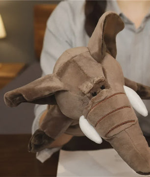 Zachte Pluche Handpoppen - Educatief Speelgoed voor Baby's en Kinderen (Diverse Dieren)