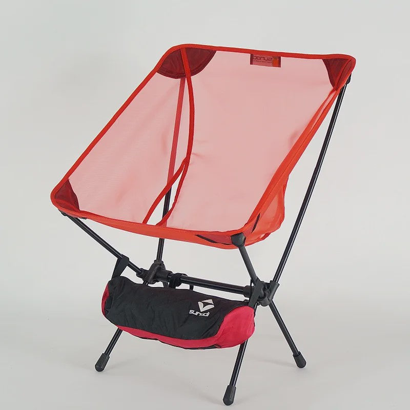 Ultra-lichte Kampeerstoel 570g - Opvouwbare Outdoor Stoel voor Wandelen, Strand & Vissen