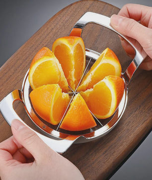 Praktische Appel-, Peer- en Oranjesnijder van Zinklegering - Keukenaccessoire