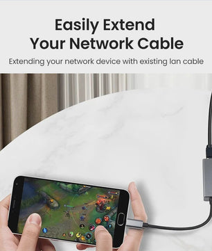 Gigabit Ethernet Adapter: USB-C & USB-A naar RJ45 (1000Mbps)