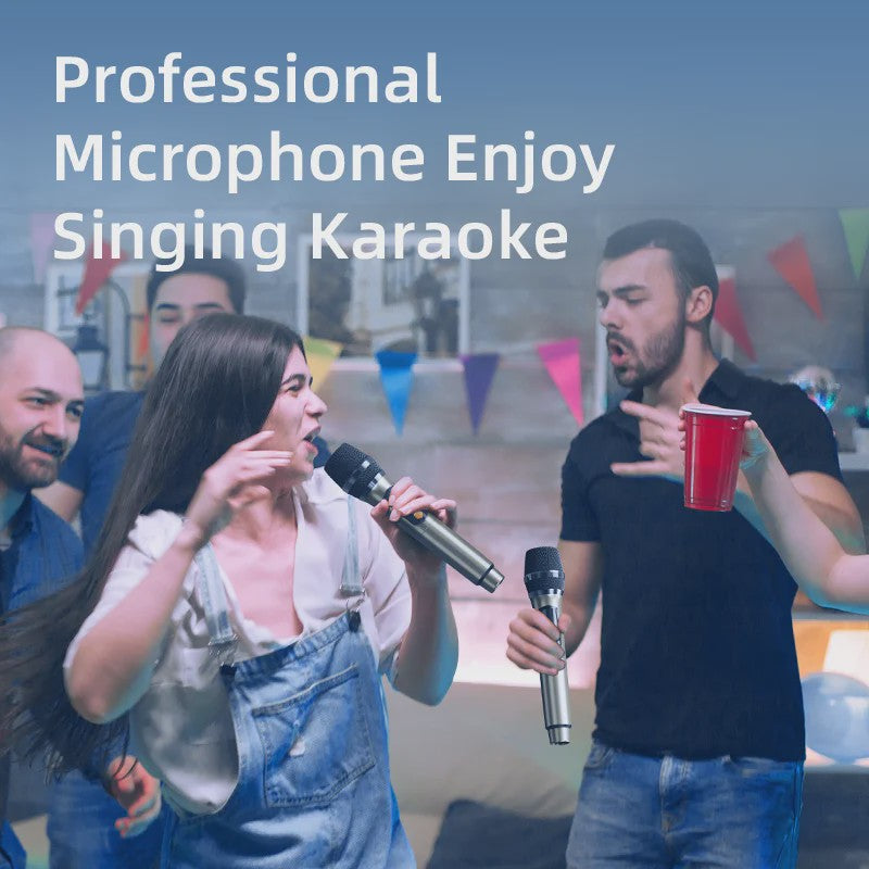Zealot S97 Karaoke Speaker met 2 Draadloze Microfoons - Draagbaar Bluetooth Geluidssysteem