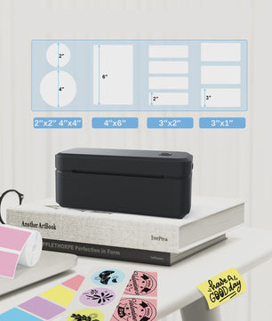Marklife X4 Thermische Labelprinter - Draagbaar, Bluetooth & Automatische Herkenning