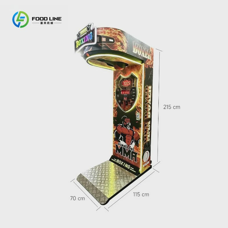 Professionele Boksmachine Arcade Game - Coin Operated voor Horeca & Thuisgebruik