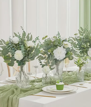Kunstmatige Eucalyptus Takken & Bladeren Mix (50/90 Stuks) - Bloemstukken & Decoratie