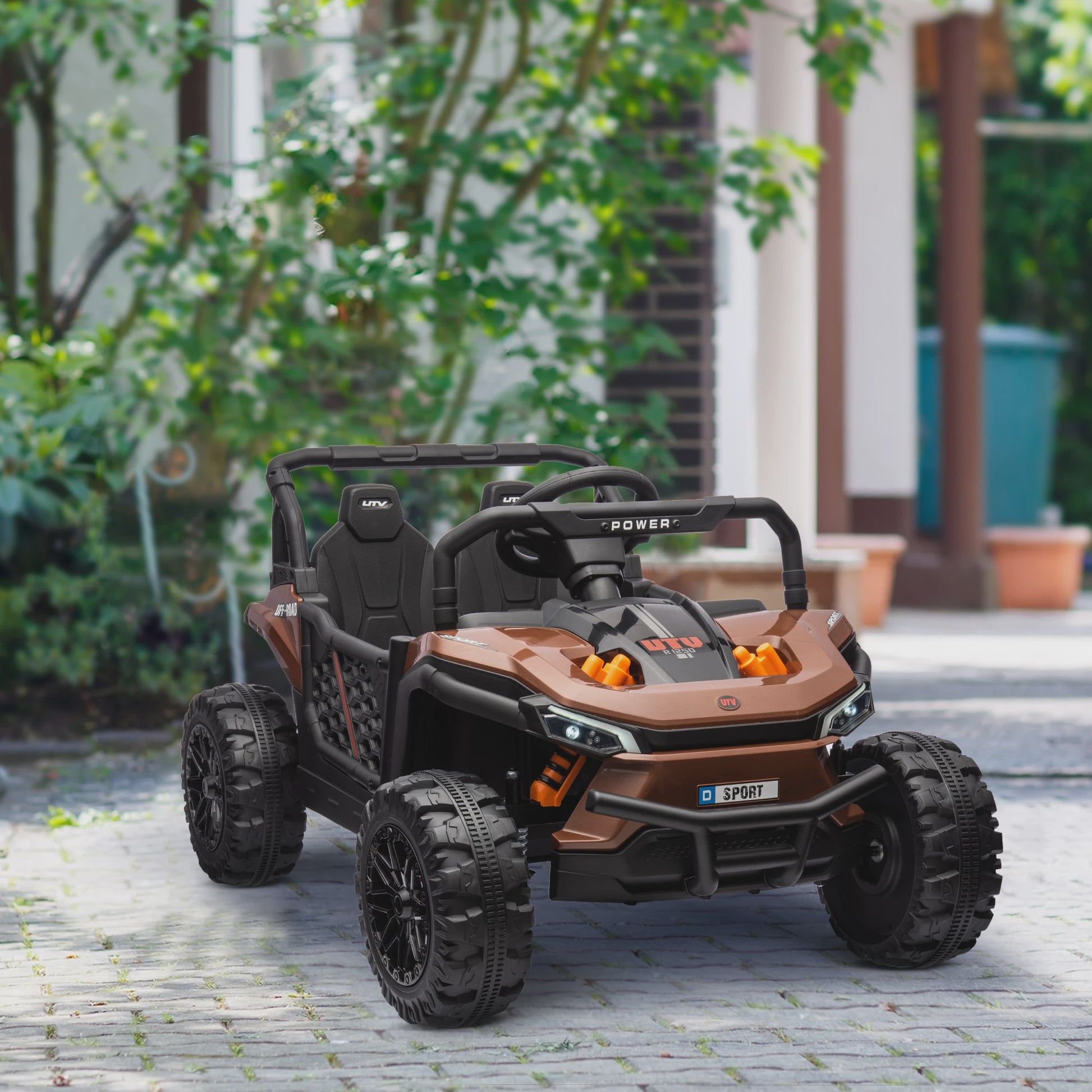 Elektrische Kinder Buggy Bruin met Afstandsbediening - 2 Motoren