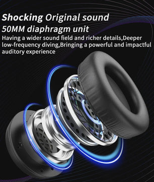 LDON L523 Professionele Bedrade Gaming Headset met Microfoon en LED Verlichting
