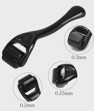 Derma Roller DRS 540 Titanium Micro Needling Roller voor Gezicht, Haar en Baardgroei