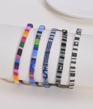 Bohemian Anklet Touw Enkelbandje - Handgemaakt, Verstelbaar, Strand & Vakantie