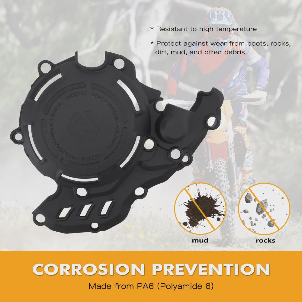 Crankcase & Koppeling Beschermer voor KTM EXC 250F/350F, Husqvarna FE 250/350 (2017-2023) & GasGas EC250F/ECF 350 (2021-2023)