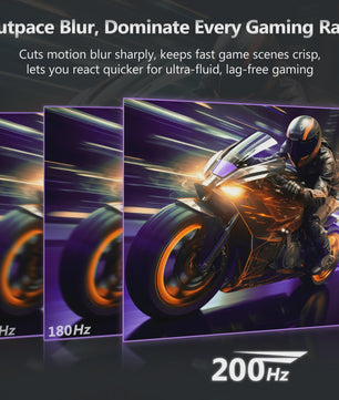 Z-EDGE 24" Curved Gaming Monitor | 200Hz, 1ms MPRT, Full HD 1080p, FreeSync, HDR