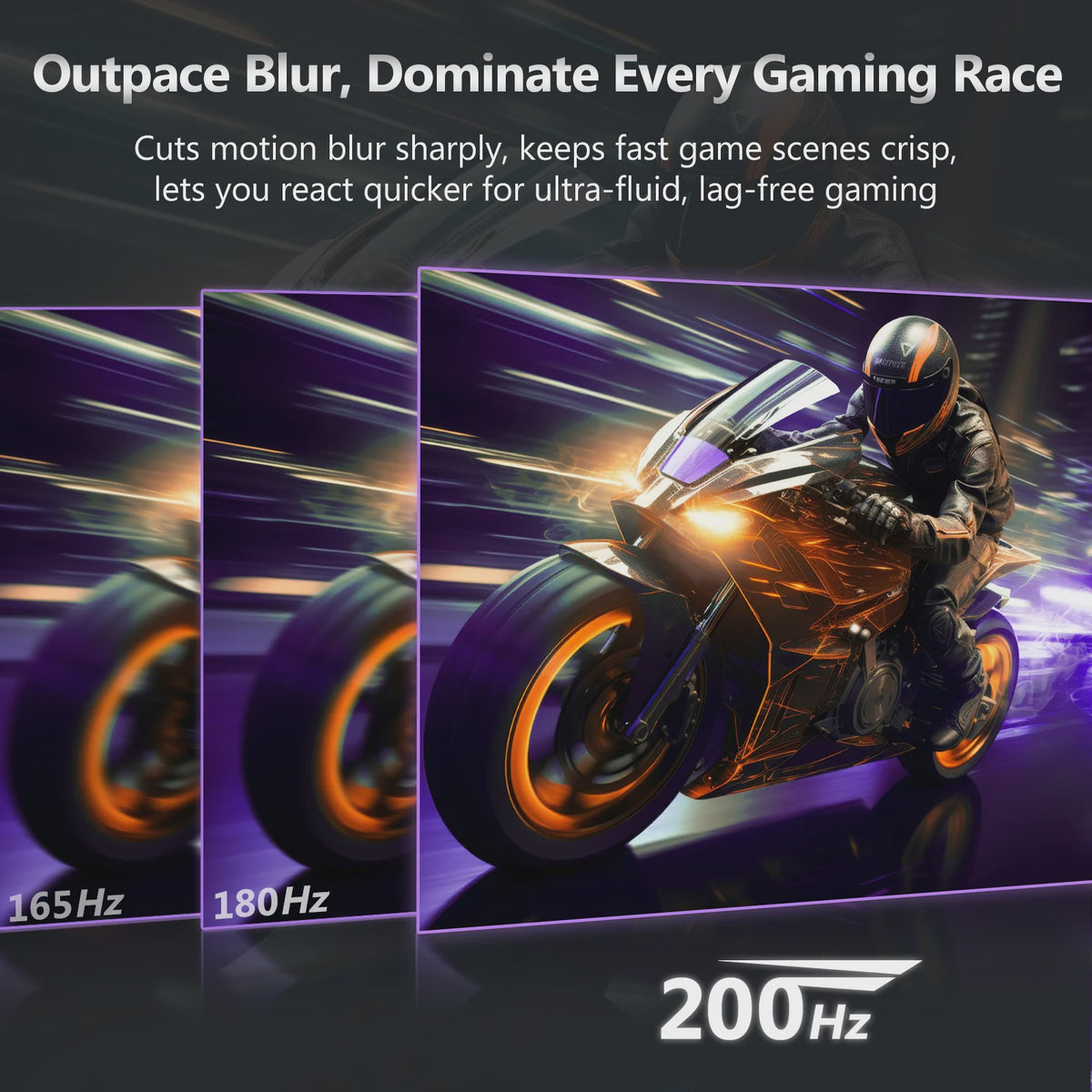 Z-EDGE 24" Curved Gaming Monitor | 200Hz, 1ms MPRT, Full HD 1080p, FreeSync, HDR