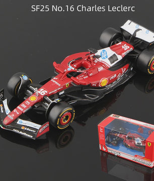 Bburago 1:43 Formule 1 Raceauto Model - Red Bull, Mercedes, Ferrari, McLaren