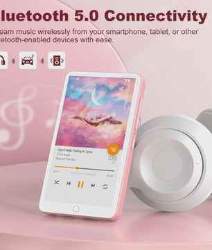 Android 13 MP3 Speler 144GB met WiFi, Bluetooth, Speakers & Spotify
