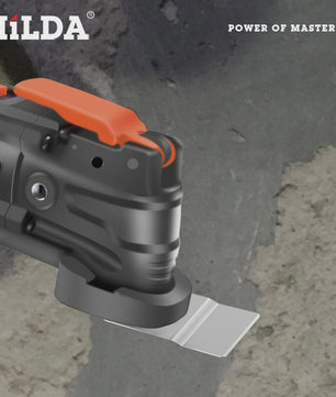 HILDA Snoerloze Multitool met 6 Variabele Snelheden - Krachtig Elektrisch Gereedschap voor Zagen, Trimmen en Schuren