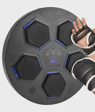 Slimme Muziek Bokszak Wandmontage - Bluetooth, LED Verlichting & Oplaadbaar voor Thuis Fitness