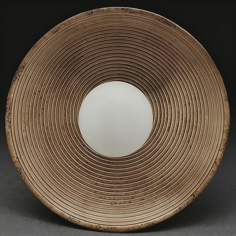 Retro Ronde Wandlamp - Stijlvolle Decoratie voor Binnen en Corridor