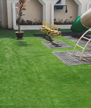 Kunstgras Mat 4.8M x 0.9M - Realistisch Dik Kunstgras met Drainage & Rubberen Backing
