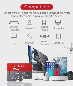 Snelle 128GB Micro SDXC Kaart - Opslag voor Camera, PC, Mac & Meer