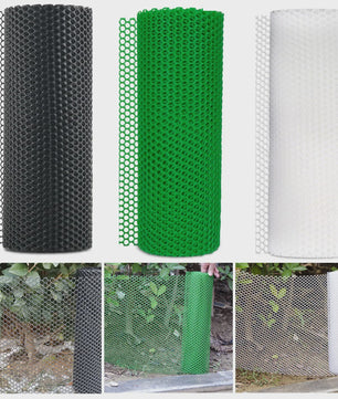 Universeel Beschermnet Plastic Gaas 40x300cm - Valbeveiliging, Tuin & Dierenverblijf