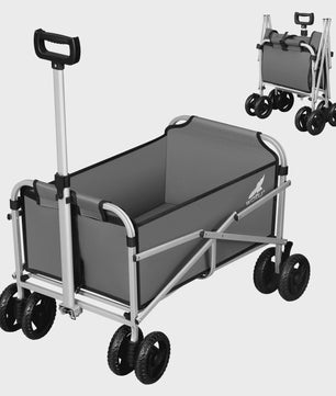 WOLTU Transportkar met Remmen - Opvouwbare Steekwagen voor Tuin, Camping & Strand