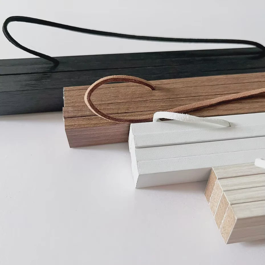 Magnetische Poster Hanger Frame van Teak Hout (21-50cm) - Wanddecoratie Ophangsysteem