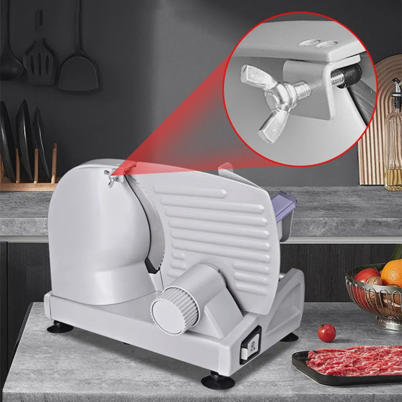 Elektrische Vlees Snijmachine 220V - Precisie Snijden van Vlees, Brood & Groenten
