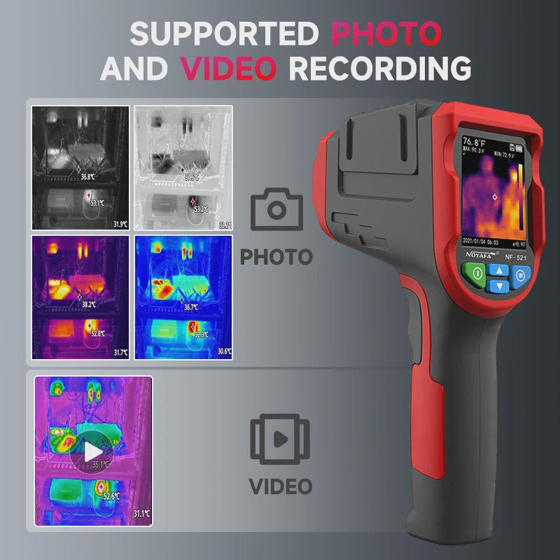 NOYAFA NF-521 Infrarood Thermische Camera | -20~400°C | Vloerverwarming Detector